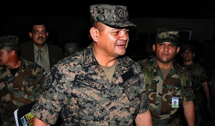 Coup leader General Romeo Vasquez, now CEO of Hondutel